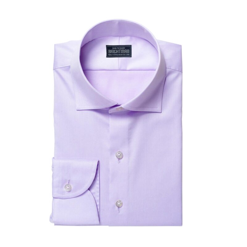 Lavender Cotton Dress Shirt Brightman