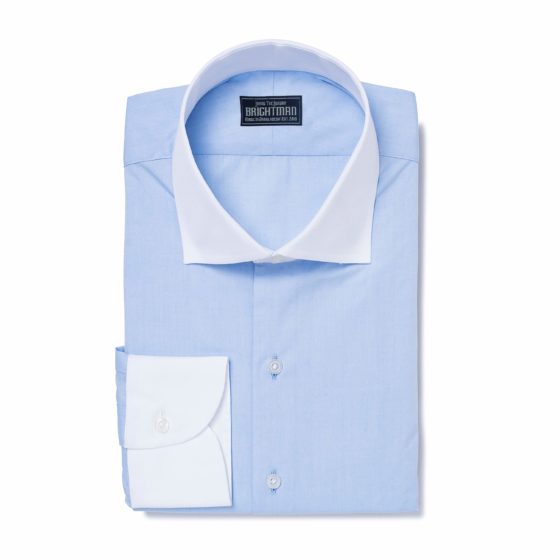 Sky-blue-dress-shirt-with-white-collar