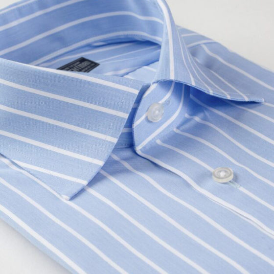 Blue Stripe Formal Shirt Brightman